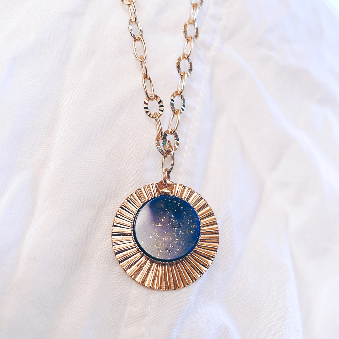 Collier Nuit constellée d'étoiles