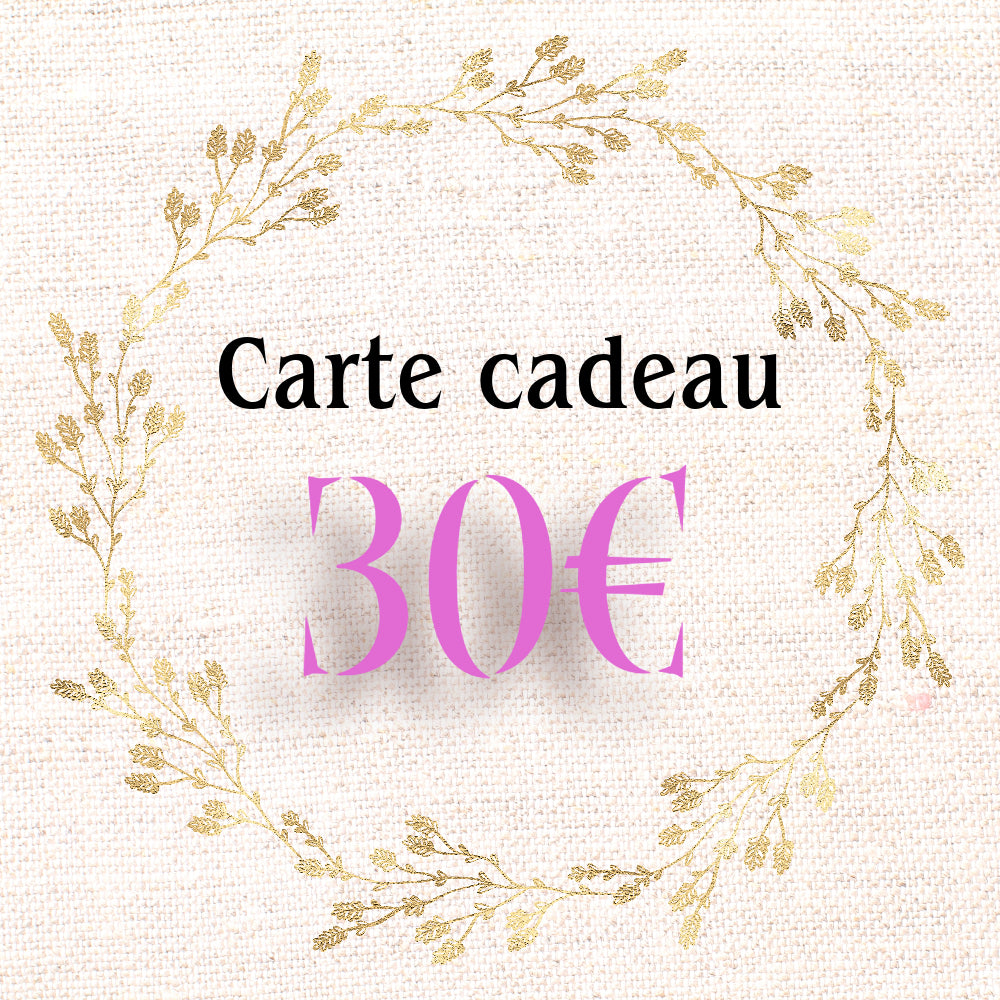 € 30 - De Perles Corner-cadeaubon