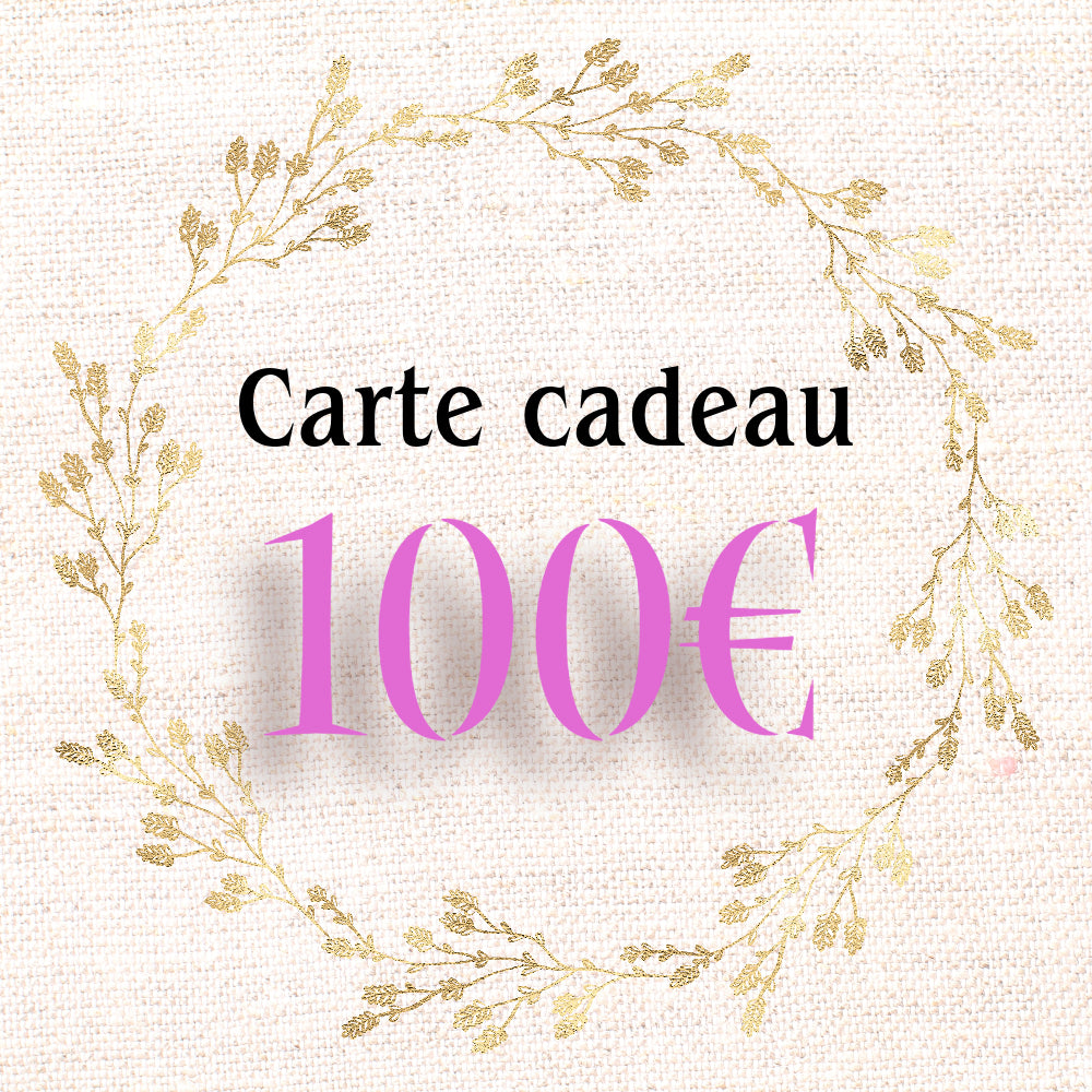 100€ - De Perles Corner-cadeaubon