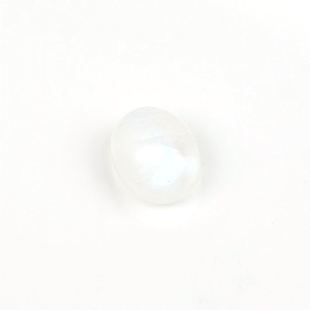 Natuursteen cabochon Ovaal 8 x 10mm Maansteen