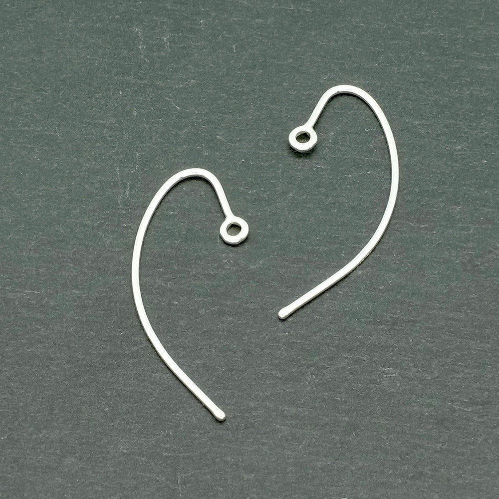 Lot de 2 crochets Boucles d&#39;oreilles en argent massif 925 